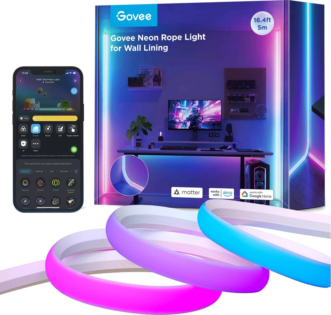 Govee Govee Neon Rope White