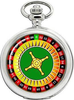 Ravel Roulette Pocket Watch