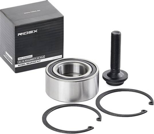 Ridex Wheel Bearing Kit Rear Axle Both Sides