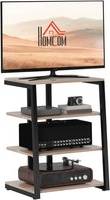 Wall mounted extension lead Homcom Corner Unit Extension Lead TV Bench