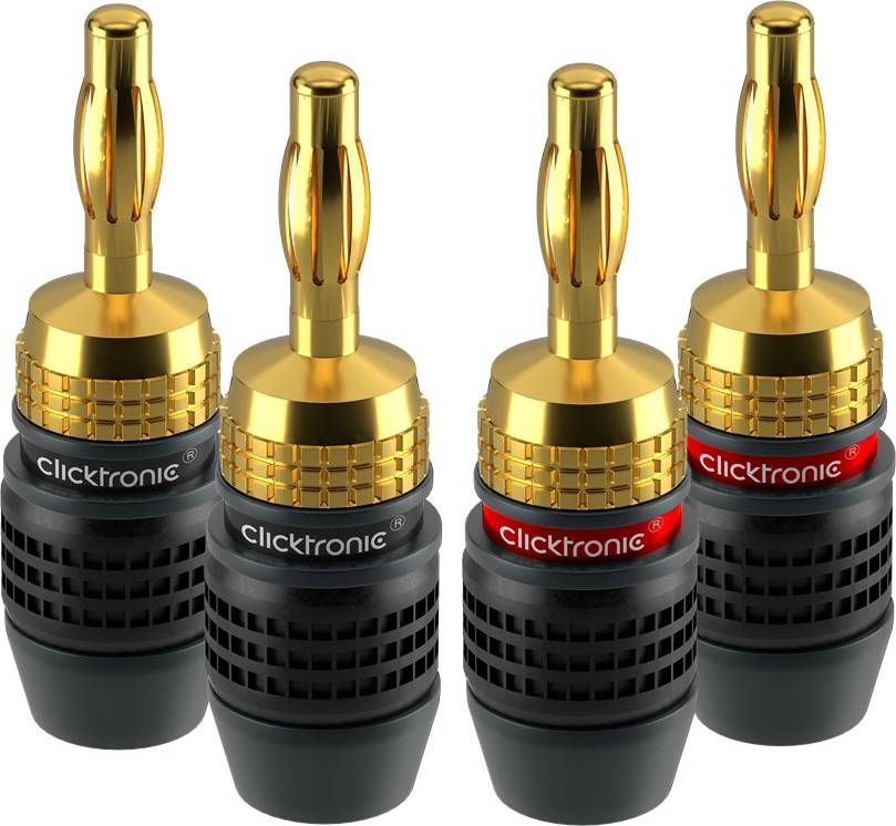 ClickTronic Premium Banana - SimpleLock Adapter M-F