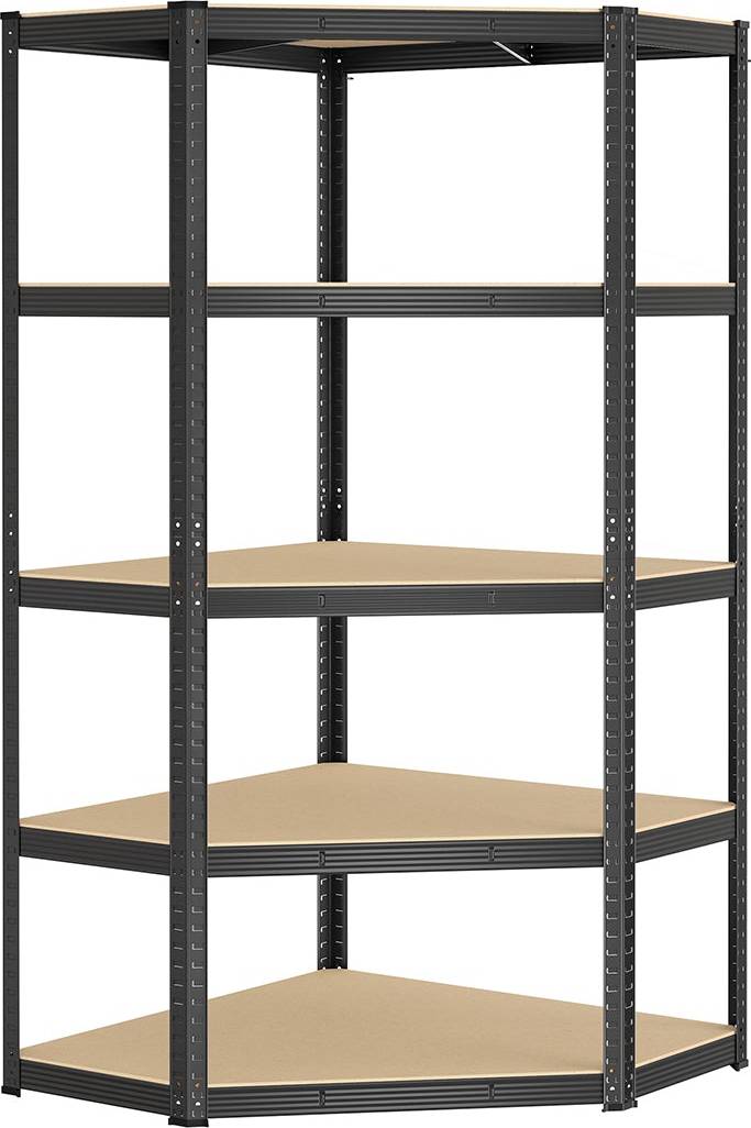 Songmics 5-Tier Corner Ink Shelving System