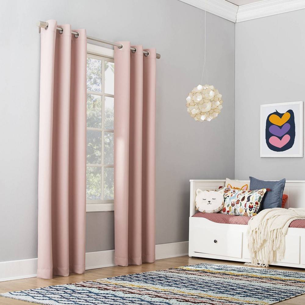 Sun zero blackout curtains Sun Zero Riley