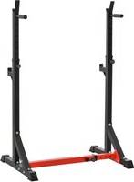Squat rack Homcom Barbell Rack Squat Dip Stand