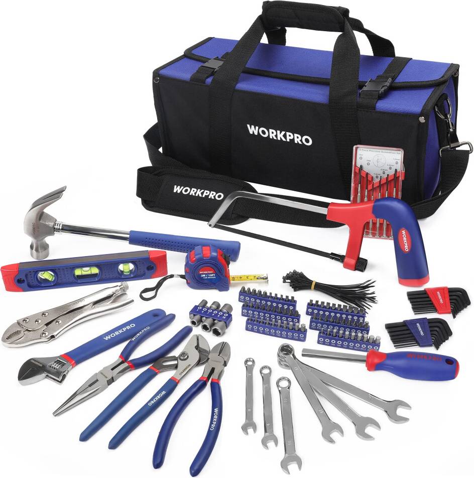 WORKPRO Kit Repair 156PC Bits, Precision Tool Kit