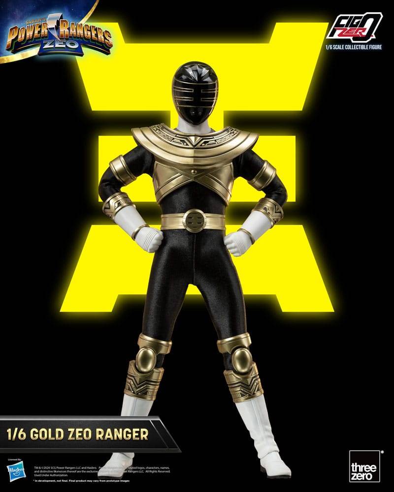 ThreeZero Power Rangers Zeo Gold Zeo Ranger FigZero 1:6 Scale Action Figure