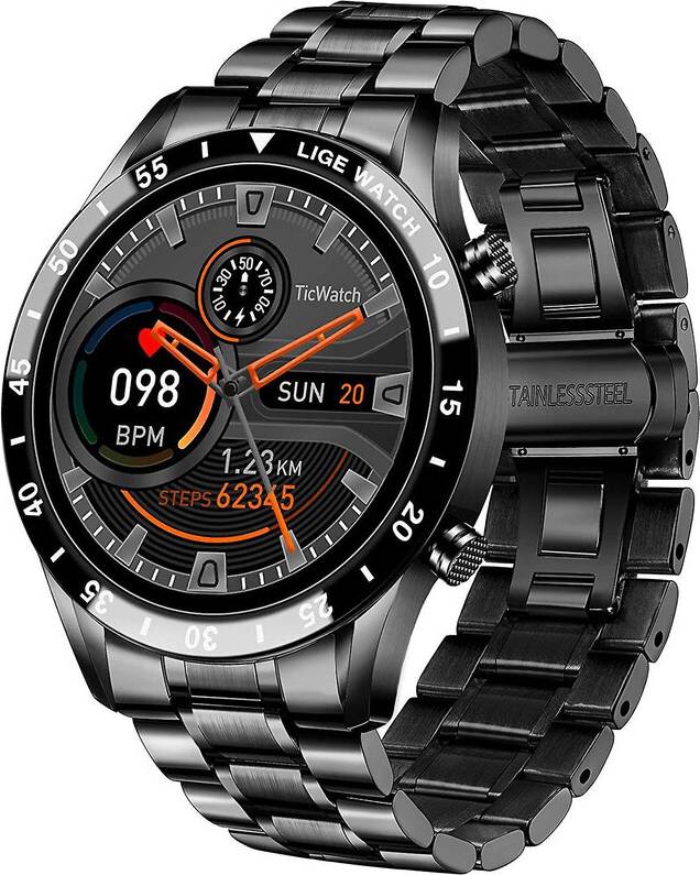 Chronus Smart Watch Men, 1.3 "Inch Smart Heart Rate Sleep