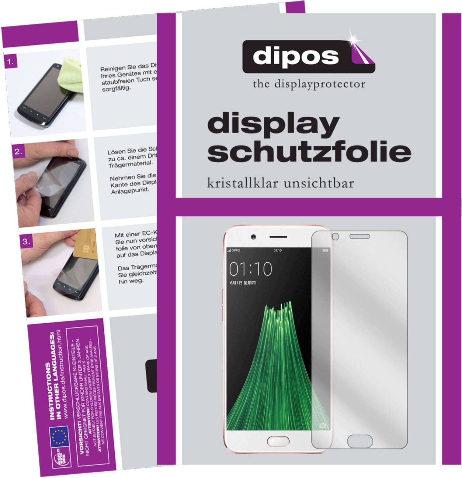 Dipos Screen Protector Oppo R11 Plus Crystal Clear