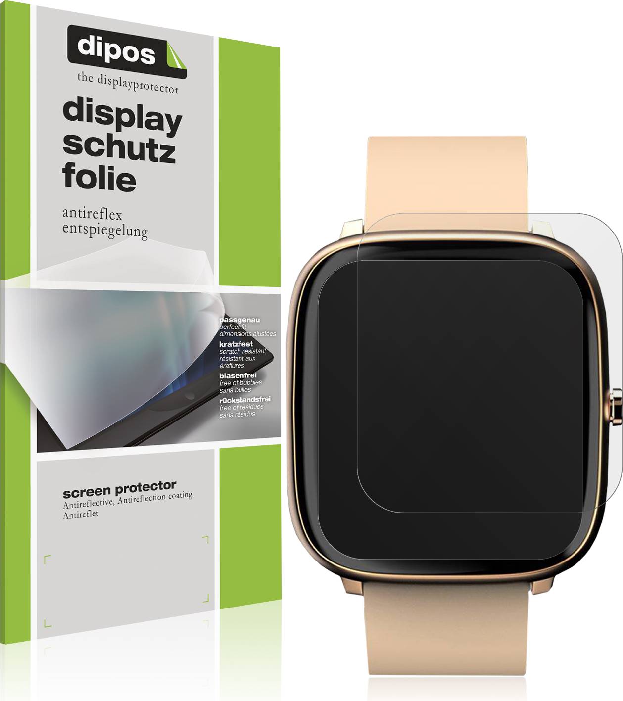 Dipos Screen Protector Noise Colorfit Qube O2