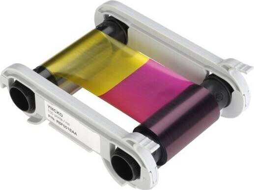 YMCKO 5-Panel Color Ribbon Cassette