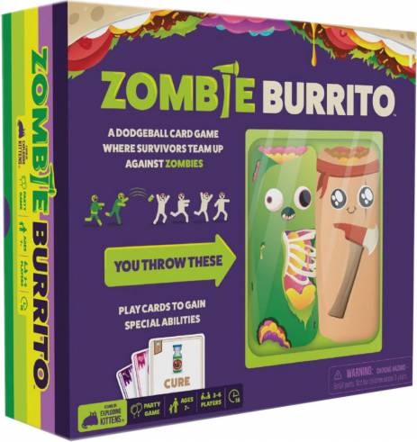 Exploding Kittens Zombie Burrito Party Game