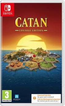 CATAN Console Edition Nintendo Switch Code Box