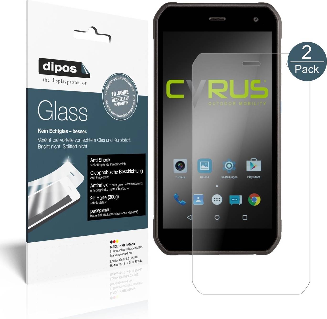 Dipos Screen Protector Cyrus CS40 Matte Flexible Glass 9H