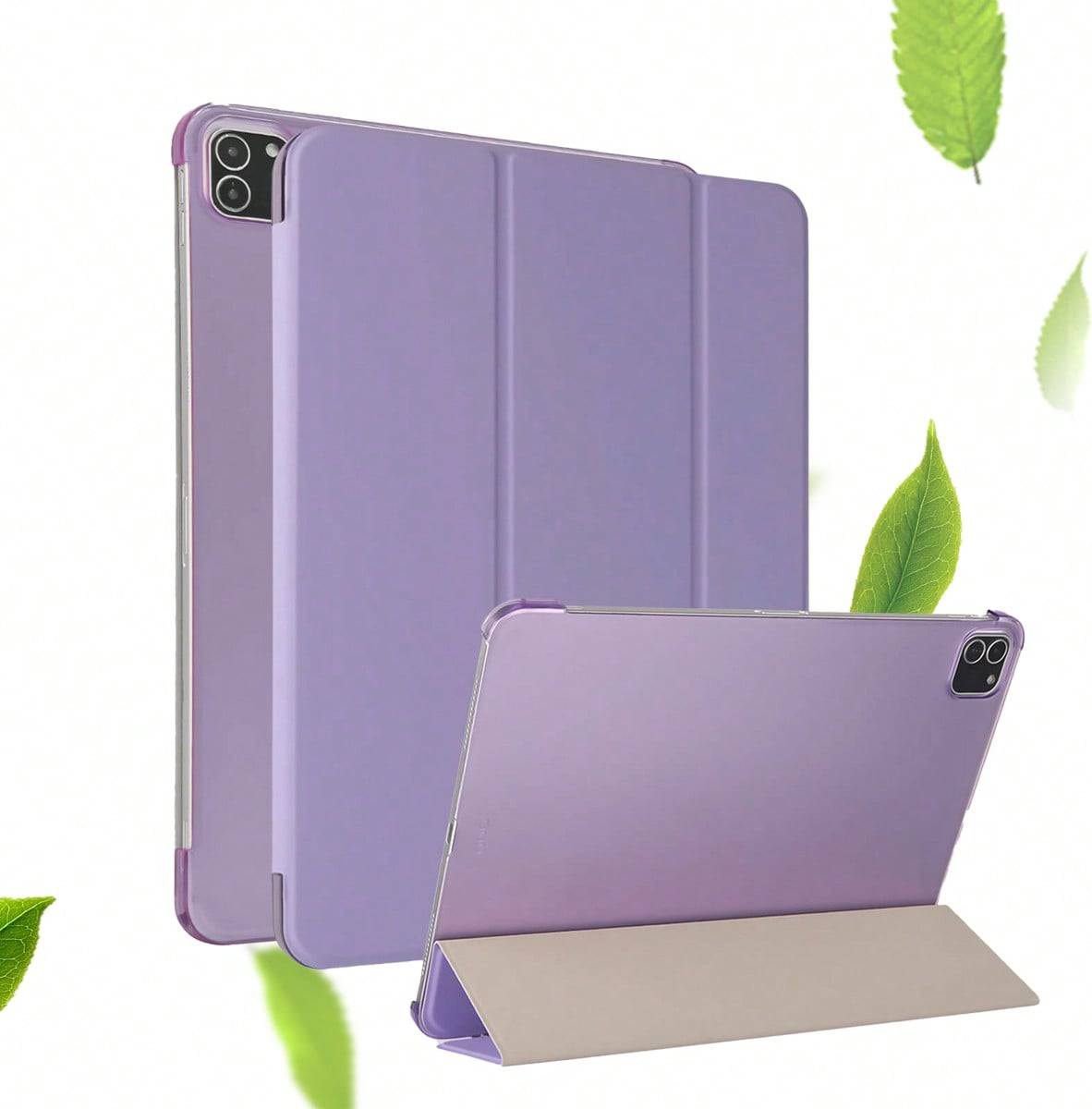 Shein Solid Color TriFold Tablet Protective Case For IPad Suitable IPad Mini