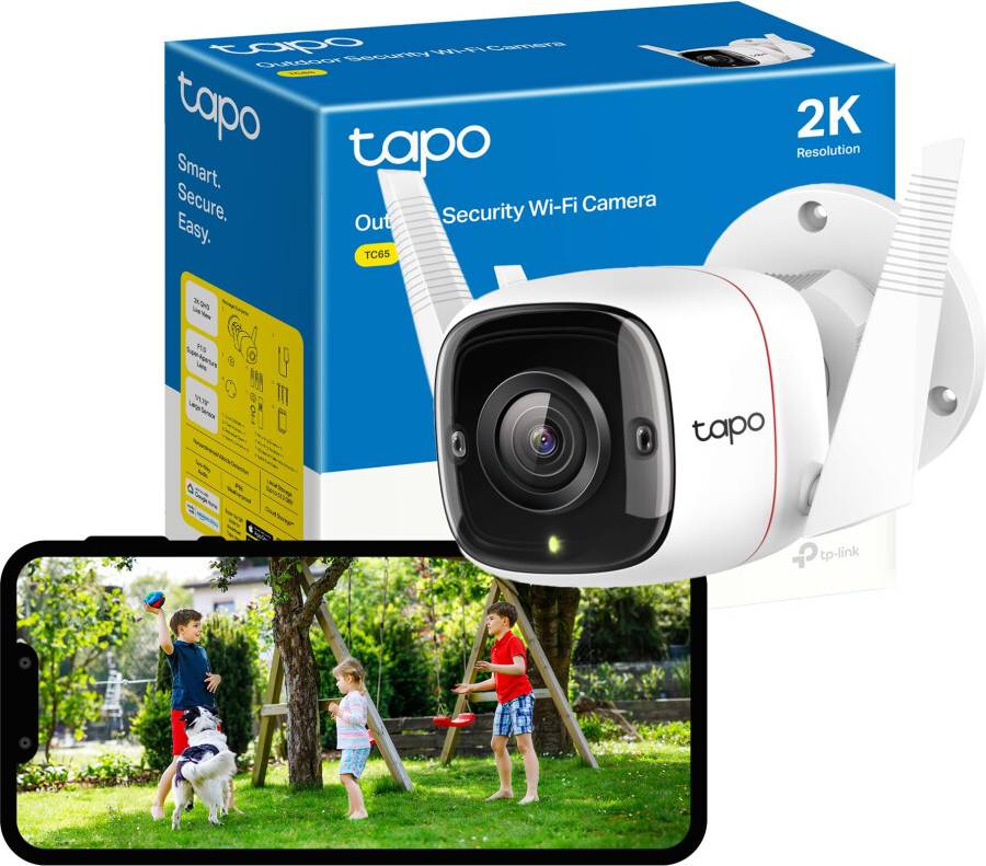 TP-Link Tapo Wireless Security Camera - Weatherproof