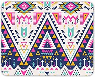 Destination Vinyl 80's Winter Shell Suit Pattern Mouse Mat Pad