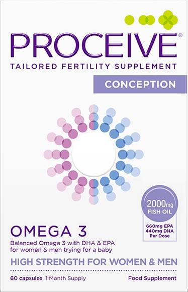 PROCEIVE Conception Omega Capsules 60 pcs