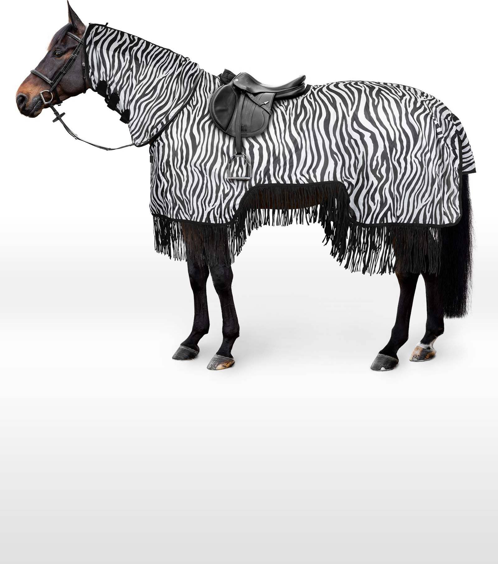 Horze Defender Riding Rug With Fringes