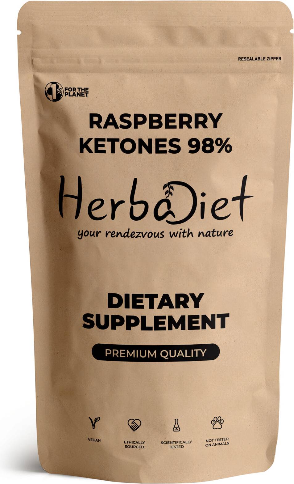 Herbadiet Raspberry Ketones Weight Loss Powder
