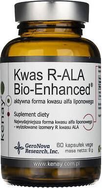 Kenay R-ala Acid Bio-enhanced 60 Capsules