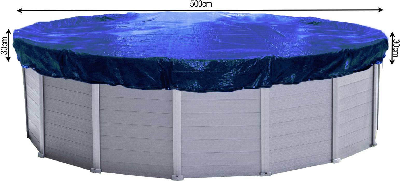 Blue Star Quick Täckplan Pool Rund Planmått 560 cm