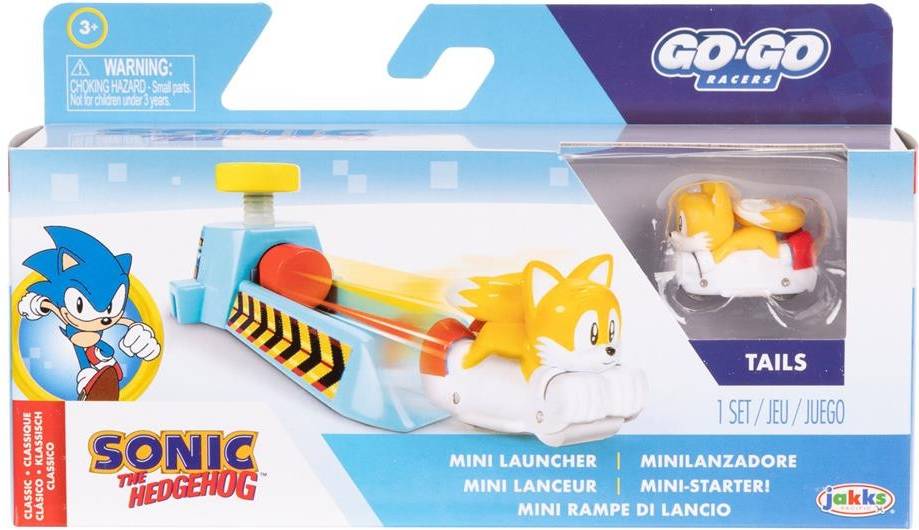 Sonic Tails Go-Go Racers Mini Launcher Playset