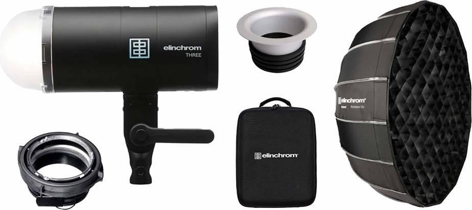 Elinchrom Three Portrait Off Camera Flash Kit