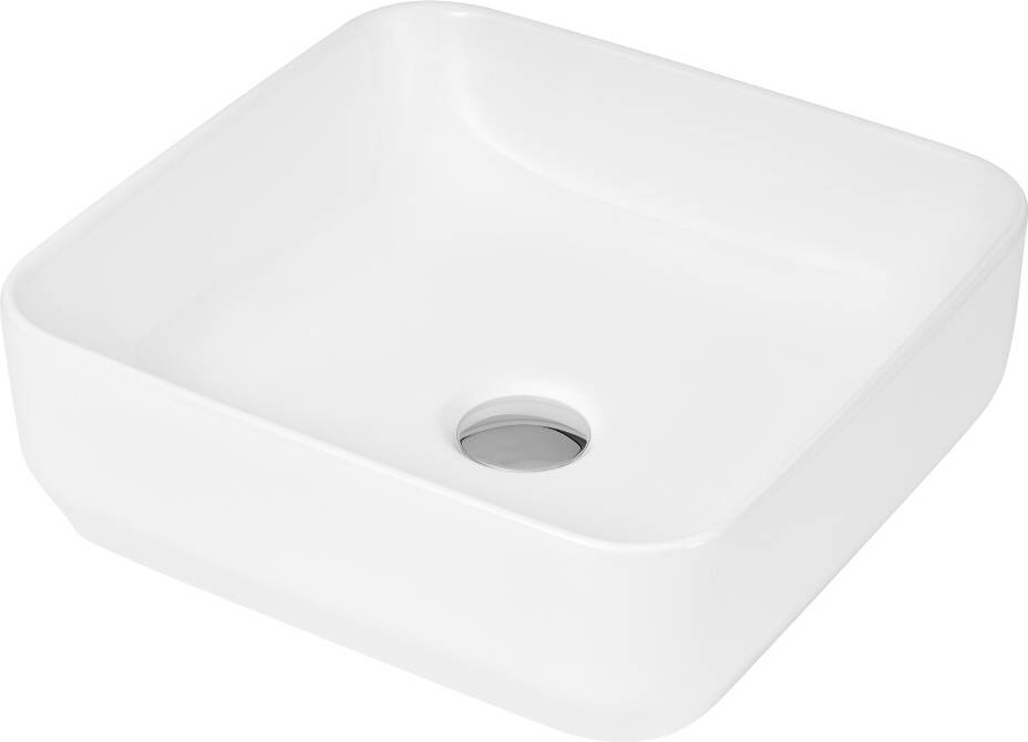 Square Ceramic Countertop Vessel without
