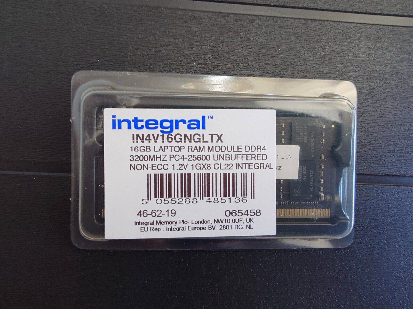 16Gb Laptop Ram Module DDR4
