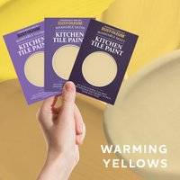 Rust-Oleum Kitchen Tile Paint Samples Warming Yellows