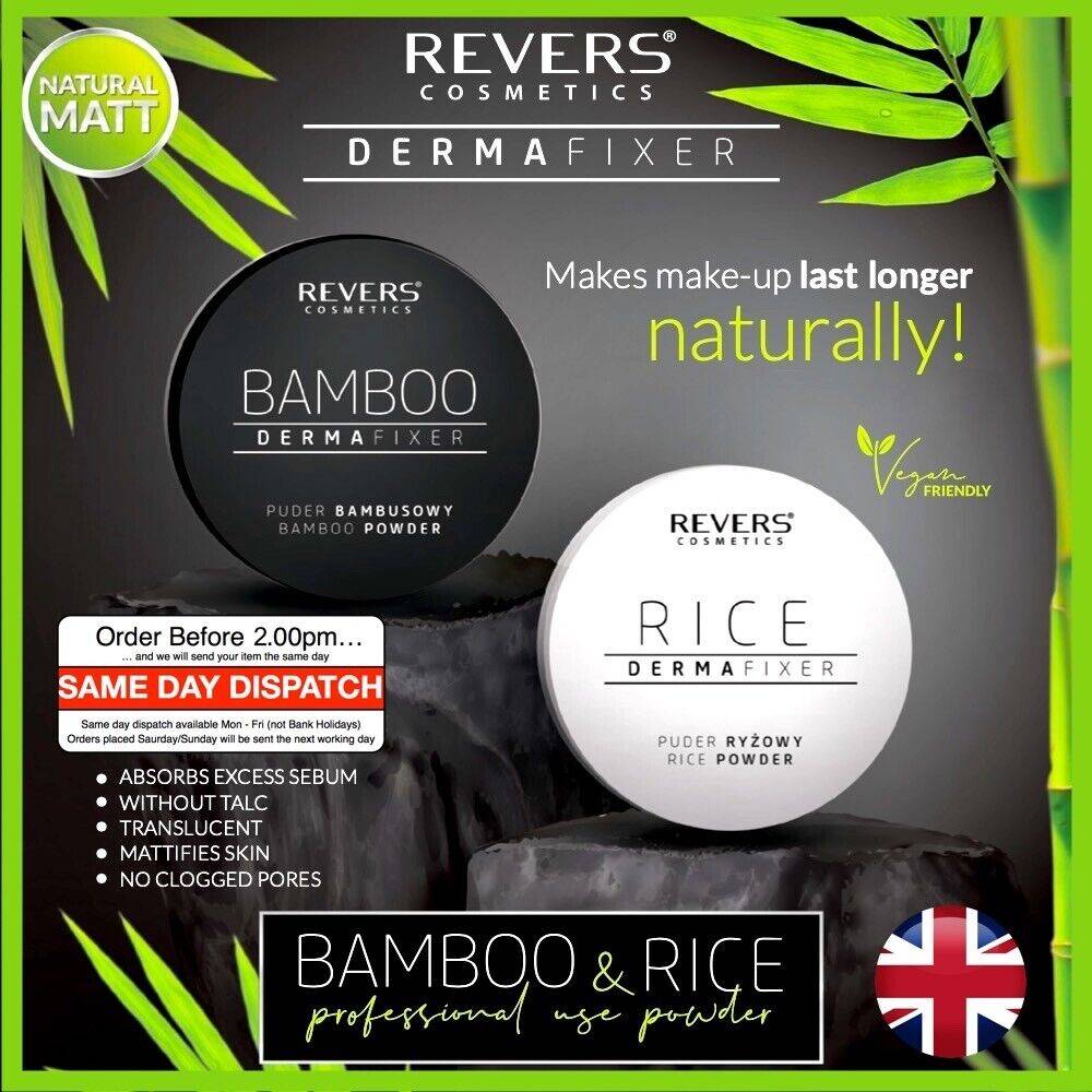 Revers Pressed Rice Powder Derma Fixer 10g