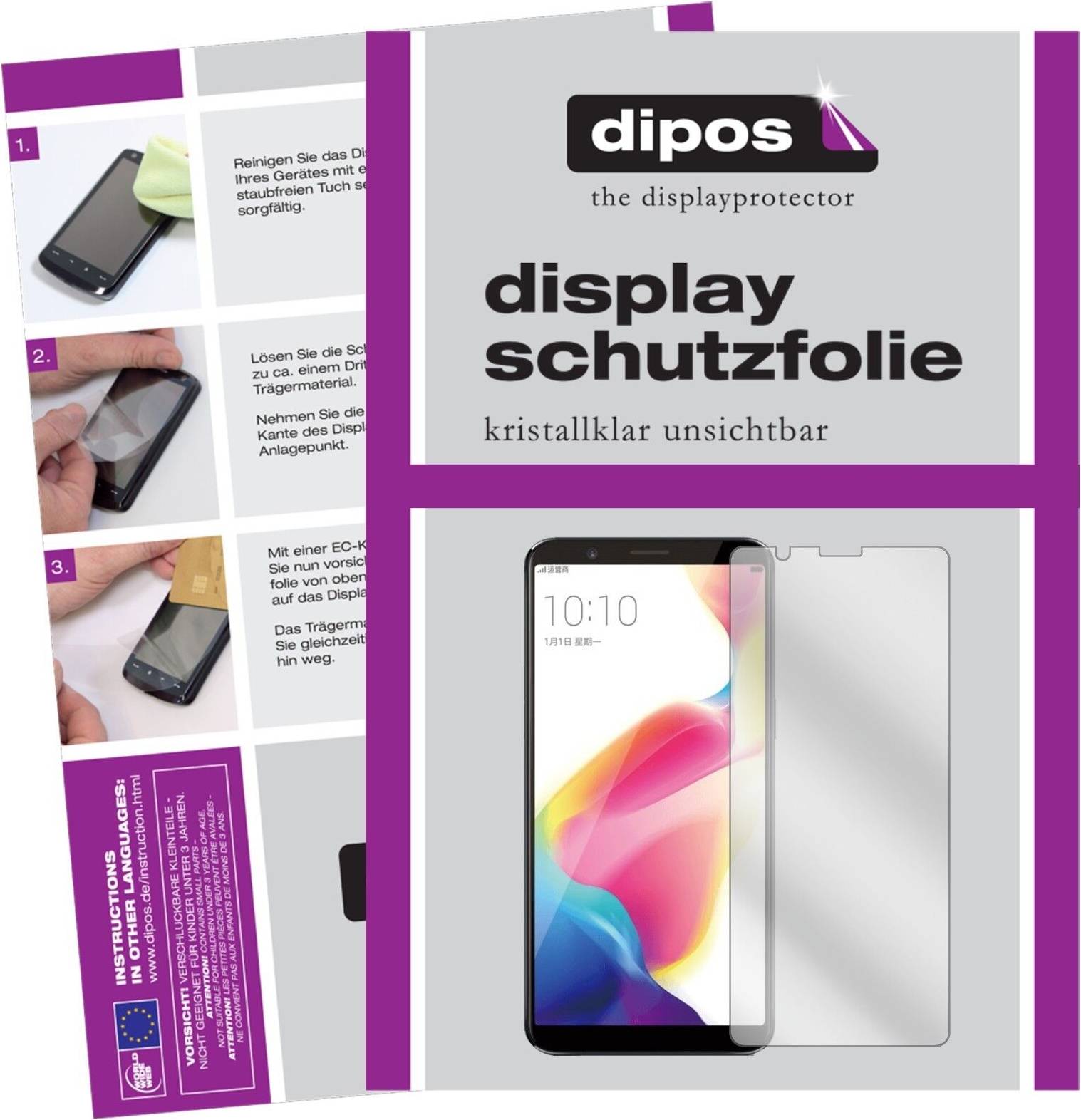 Dipos Screen Protector Oppo R11s Plus Crystal Clear