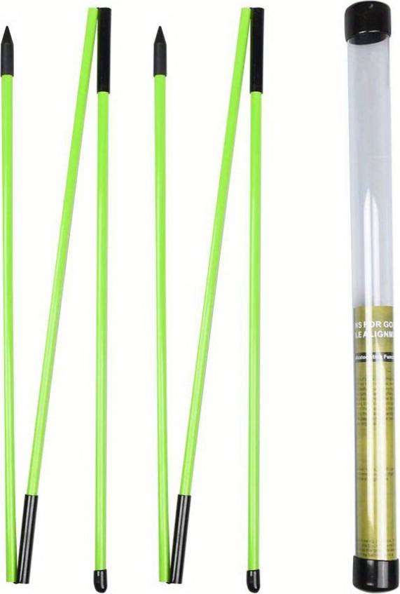 YETP Star 2pcs Golf Alignment Sticks, Golf Alignment Sticks, Collapsible