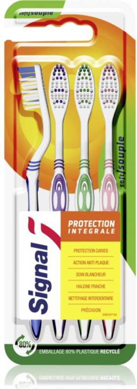 Integrale Soft Toothbrushes 4 Pc