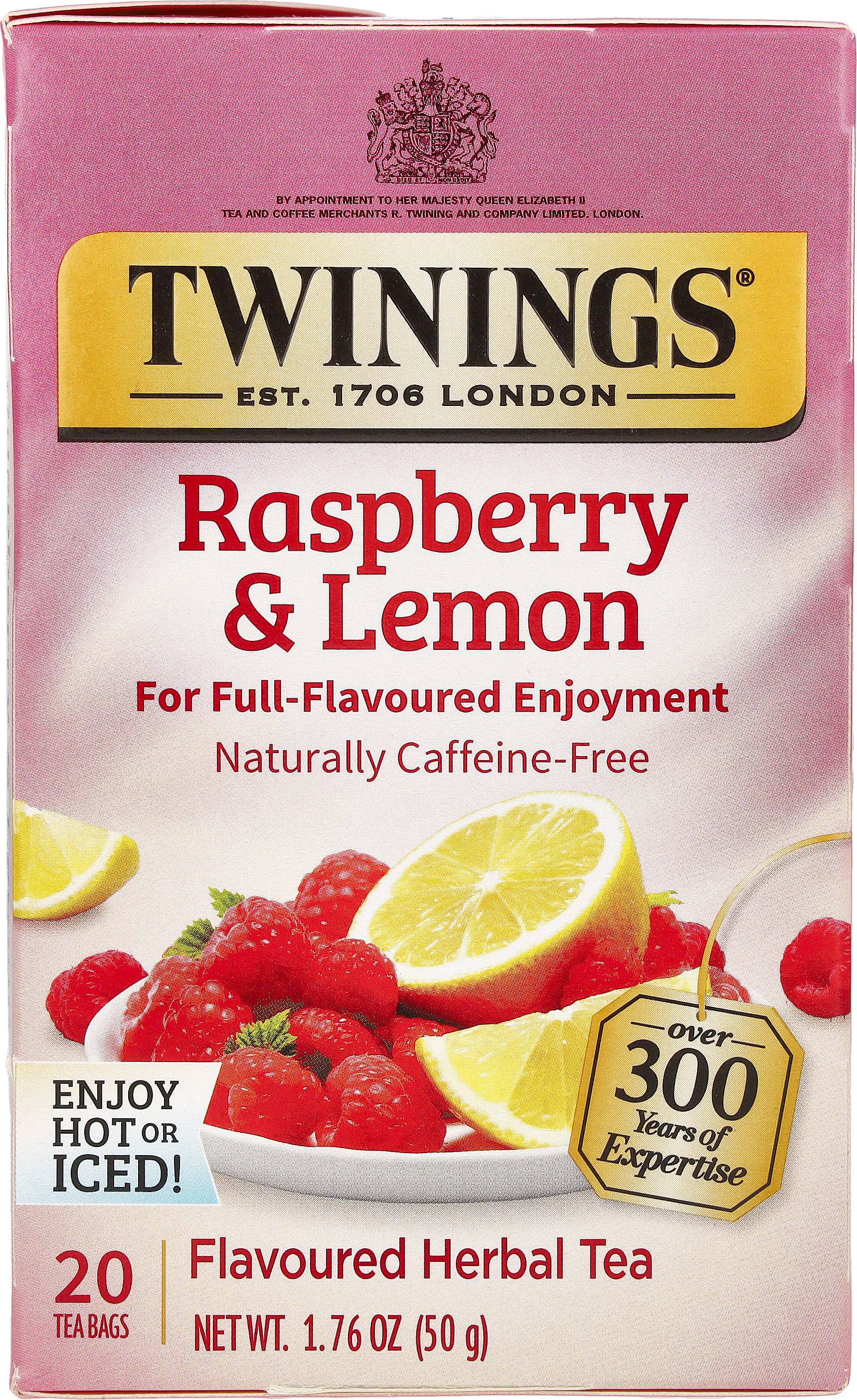 Twinings Raspberry & Lemon Herbal Tea