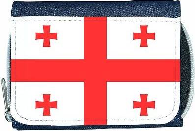 TeeTreeDesigns flag denim wallet
