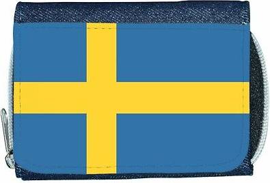 TeeTreeDesigns flag denim wallet