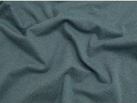 Minerva Lurex Tubular Rib Stretch Fabrics Blue