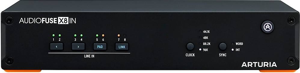 Arturia Audiofuse X8 In Adat Expander With 8 Line Inputs