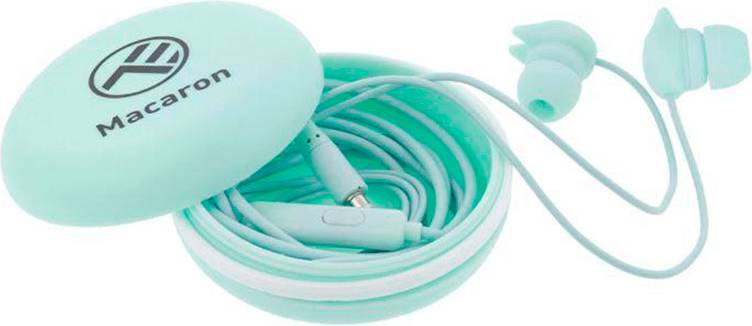 Cuffia In-Ear Blu Macaron