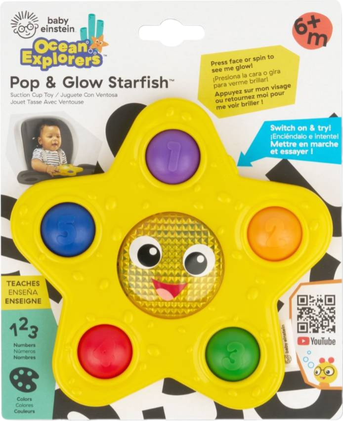 Ocean Explorers Pop & Glow Starfish