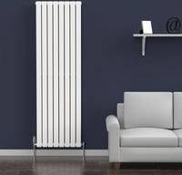 LUX Vertical Radiator White