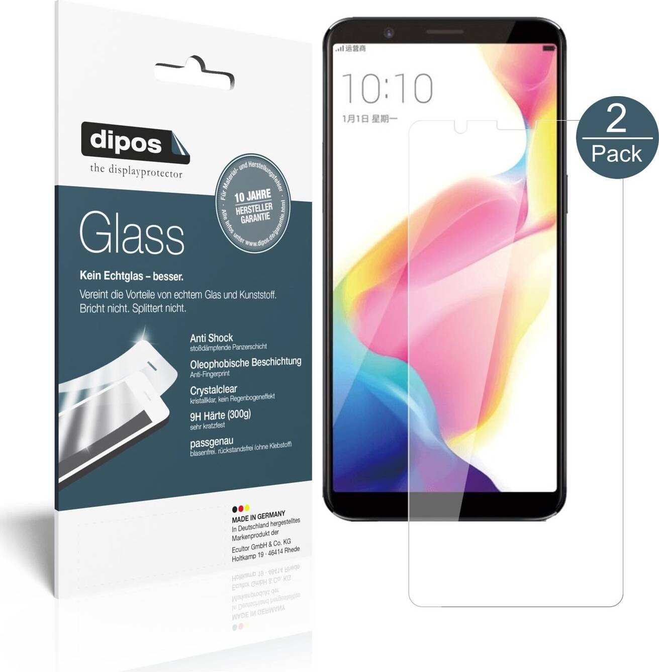 Dipos Screen Protector Oppo R11s Plus Flexible Glass 9H