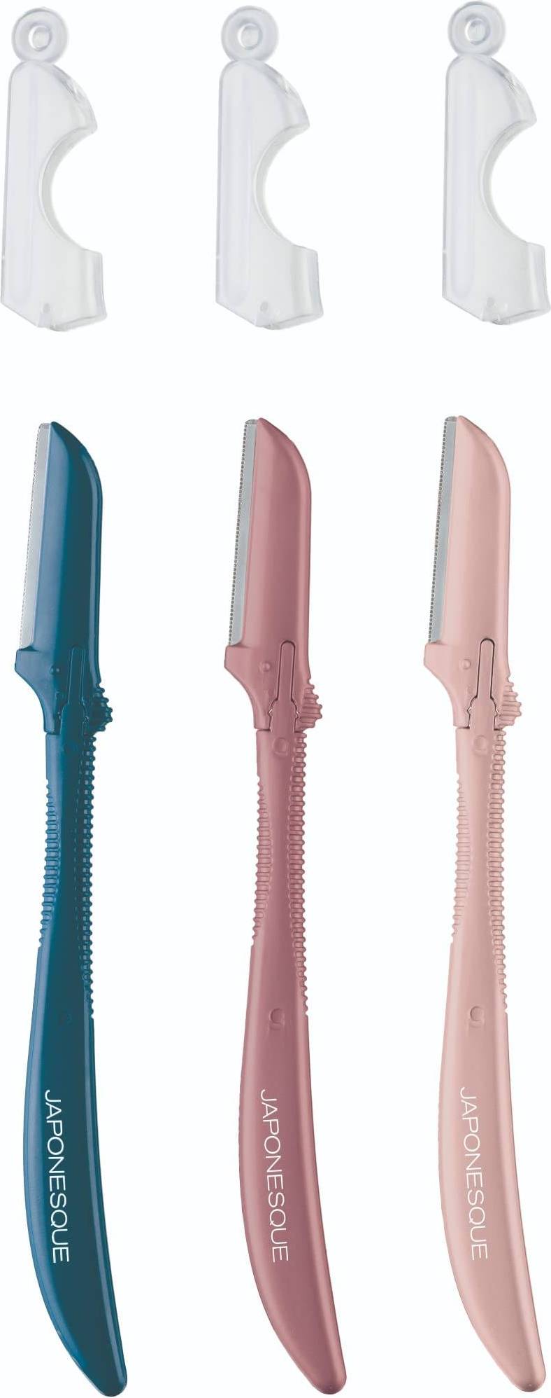 Japonesque Dermaplaner Facial Razors 3-pack