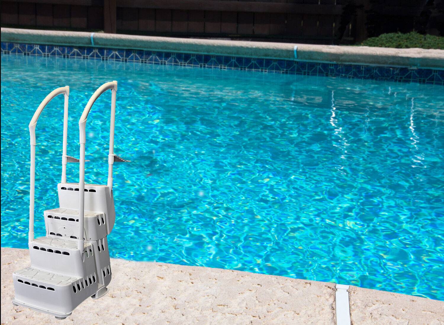 Above ground pool ladder Innovaplas Biltmor In-Pool Above Ground Pool Entry System