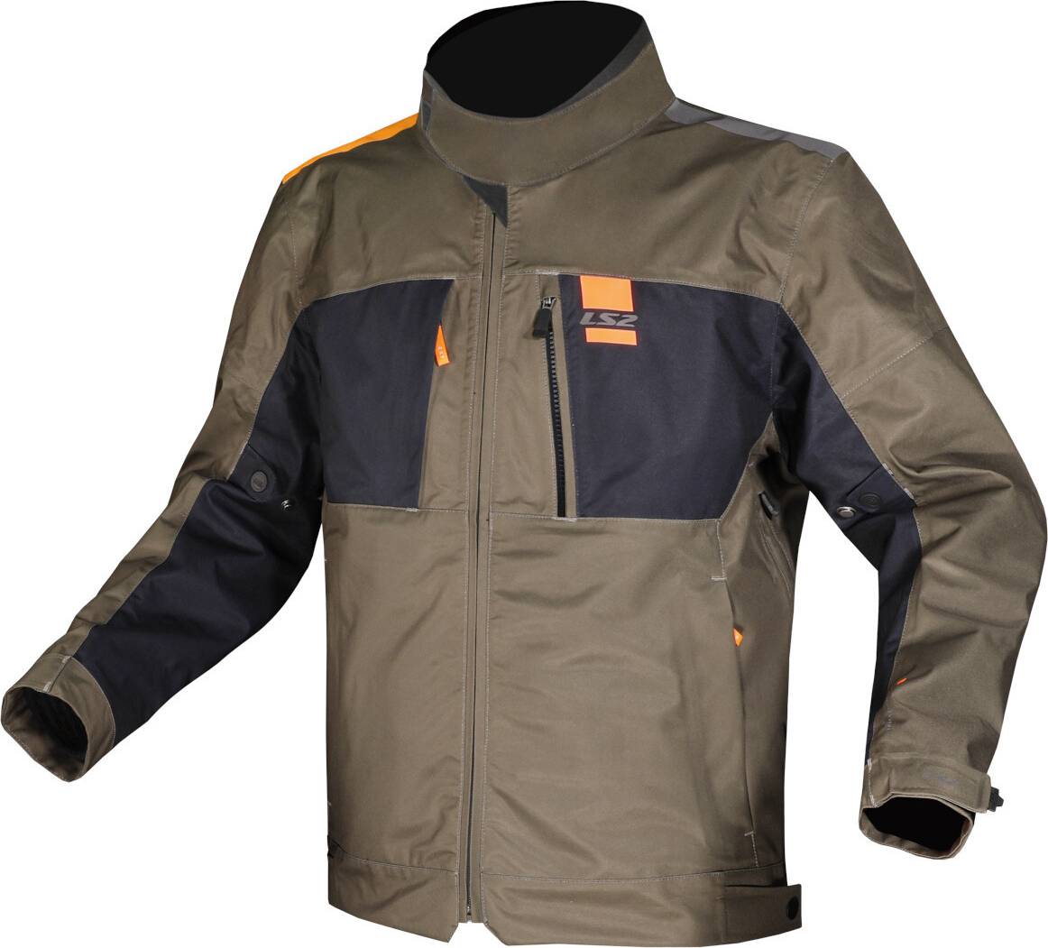 LS2 Textil Titanium Jacket Green Man