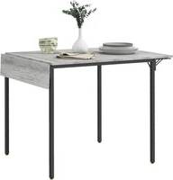 Folding table Homcom Folding Kitchen Table Drop Leaf Matbord
