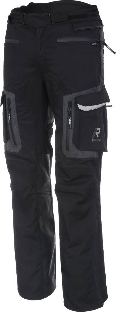 Rukka Rimo-R Motorcycle Textile Pants - Black/Grey Man