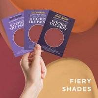 Rust-Oleum Kitchen Tile Paint Samples Shades Tester