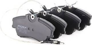 Ridex Brake Pad Set Front Axle